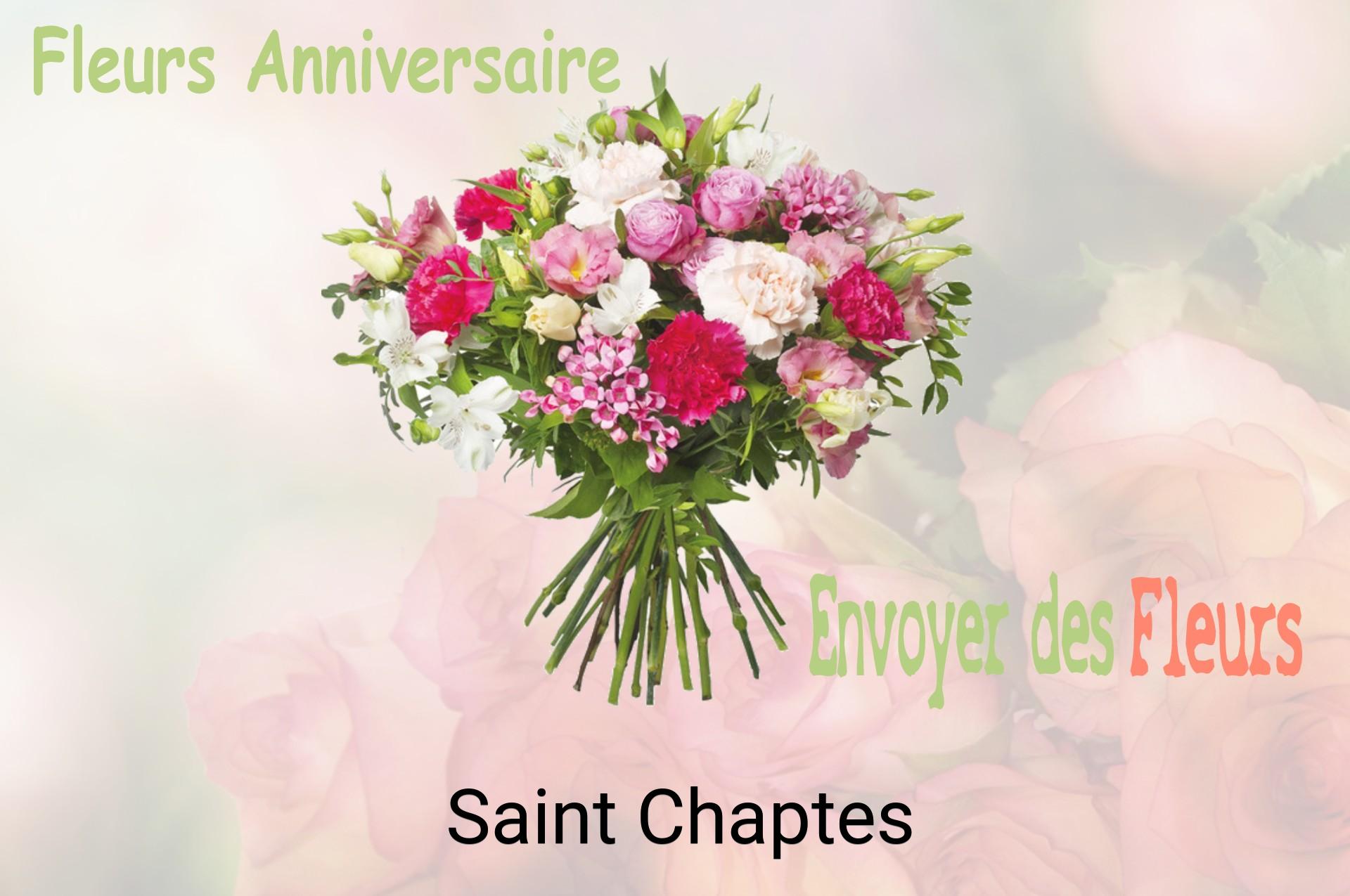 Bouquet de fleurs d’anniversaire livré à Saint-Chaptes